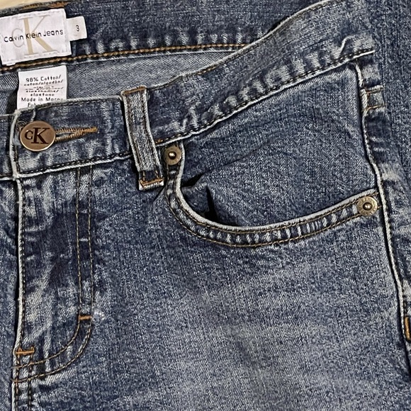 CALVIN KLEIN jeans low rise straight size 3 - Picture 8 of 16